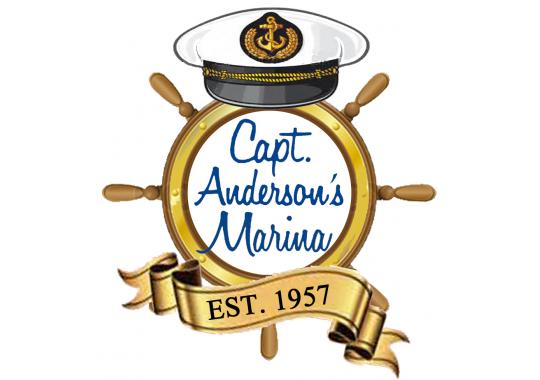Capt. Anderson Marina, Fishing & Cruising Logo
