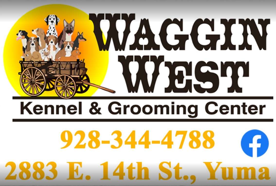 Waggin West Kennels & Grooming Center Logo