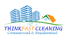 Think Fast Cleaning Services Logo