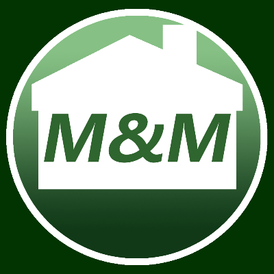 M&M Construction Landscaping and Masonry Inc. Logo