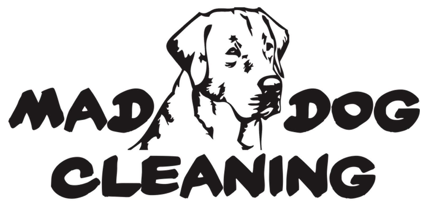 Mad Dog Cleaning Logo