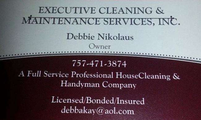 Executive Cleaning & Maintenance Svc., Inc. Logo