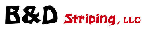 B & D Striping, LLC Logo