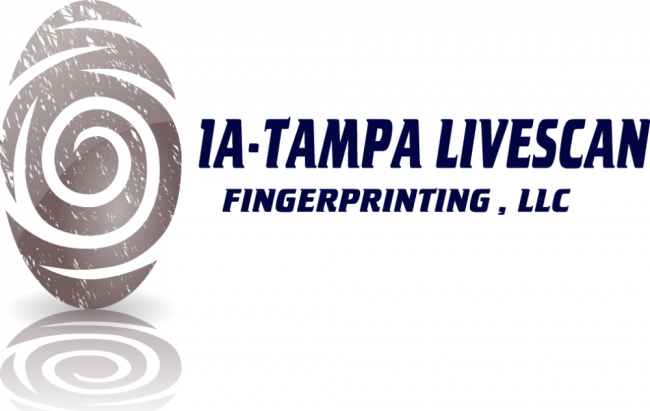 1A Tampa Livescan Fingerprinting, LLC Logo