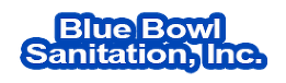 Blue Bowl Sanitation Logo