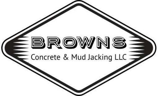 Brown's Concrete & Mudjacking, LLC Logo