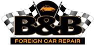 B & B Foreign Car Repair Logo