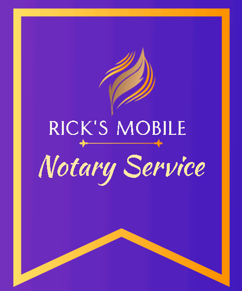 Rick Nolley Mobile Notary Service Logo