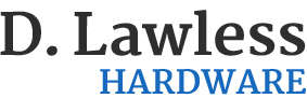 D. Lawless Hardware Logo