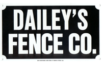 Dailey's Fence Company Logo