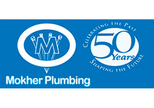 Mokher Plumbing Company Logo