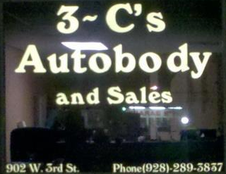 3-C's Auto Body Shop Logo