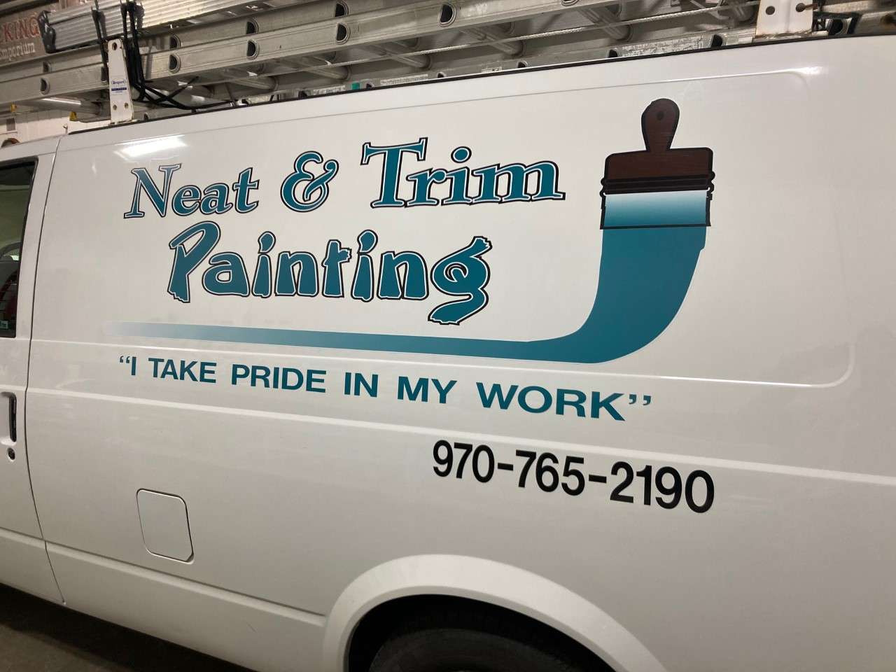 Neat & Trim Painting Logo