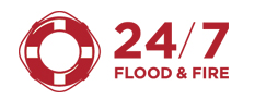 24/7 Flood & Fire Logo