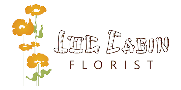 Log Cabin Florist Logo