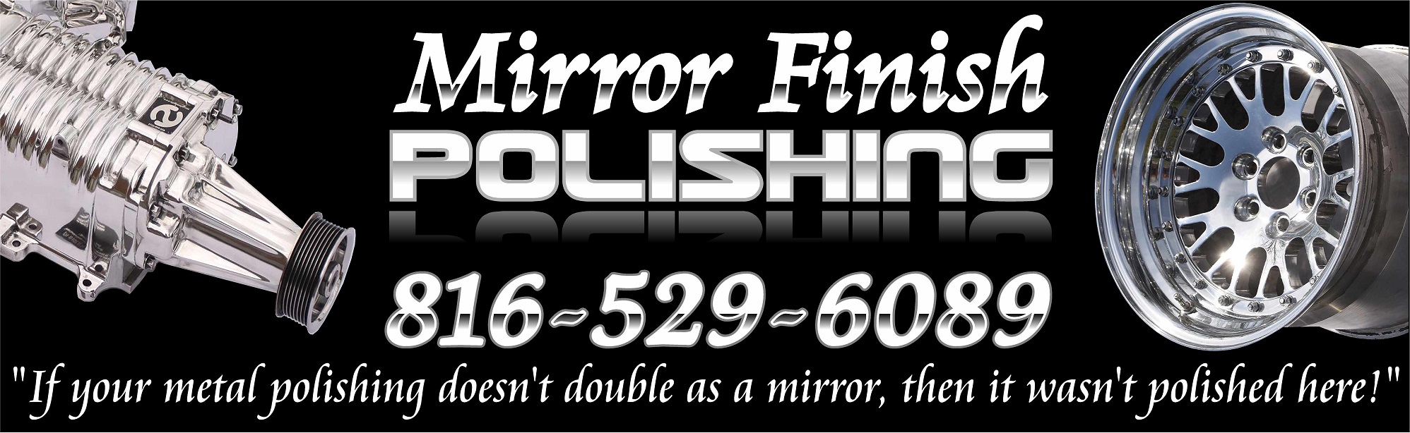 Mirror Finish Polishing Logo