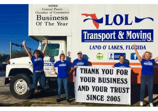 LOL Transport & Moving, Inc. Logo