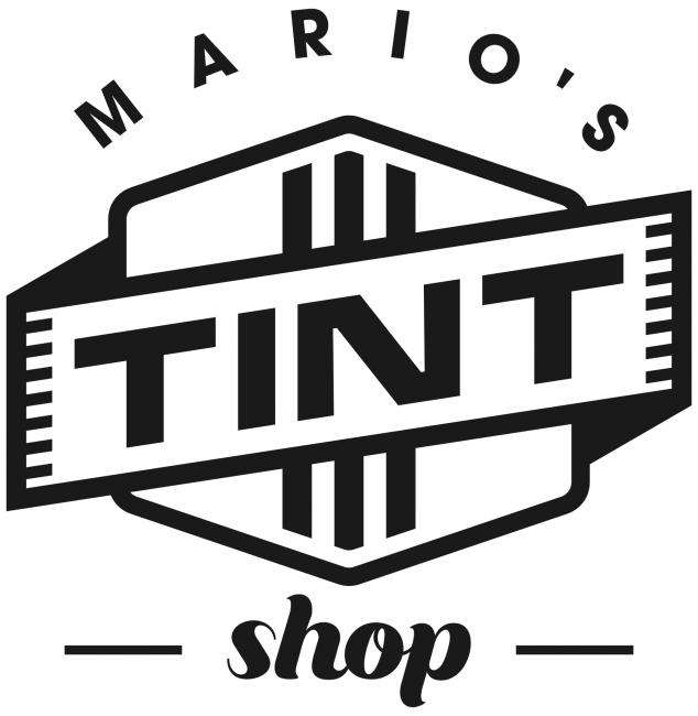 Mario's Tint Shop Logo