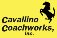 Cavallino Coachworks of Stockton Logo