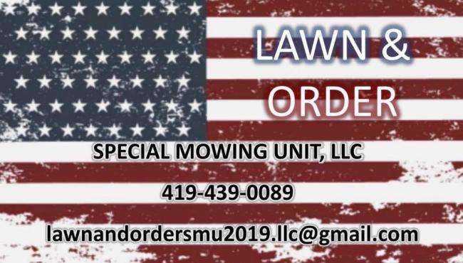 Lawn & Order Special Mowing Unit, LLC Logo