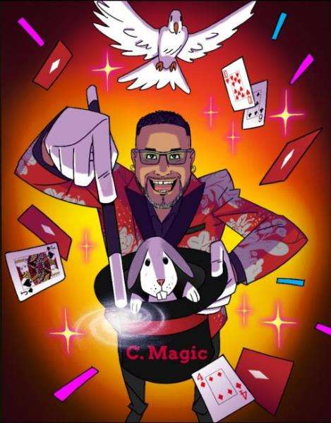 C. Magic Happen Entertainment, LLC Logo