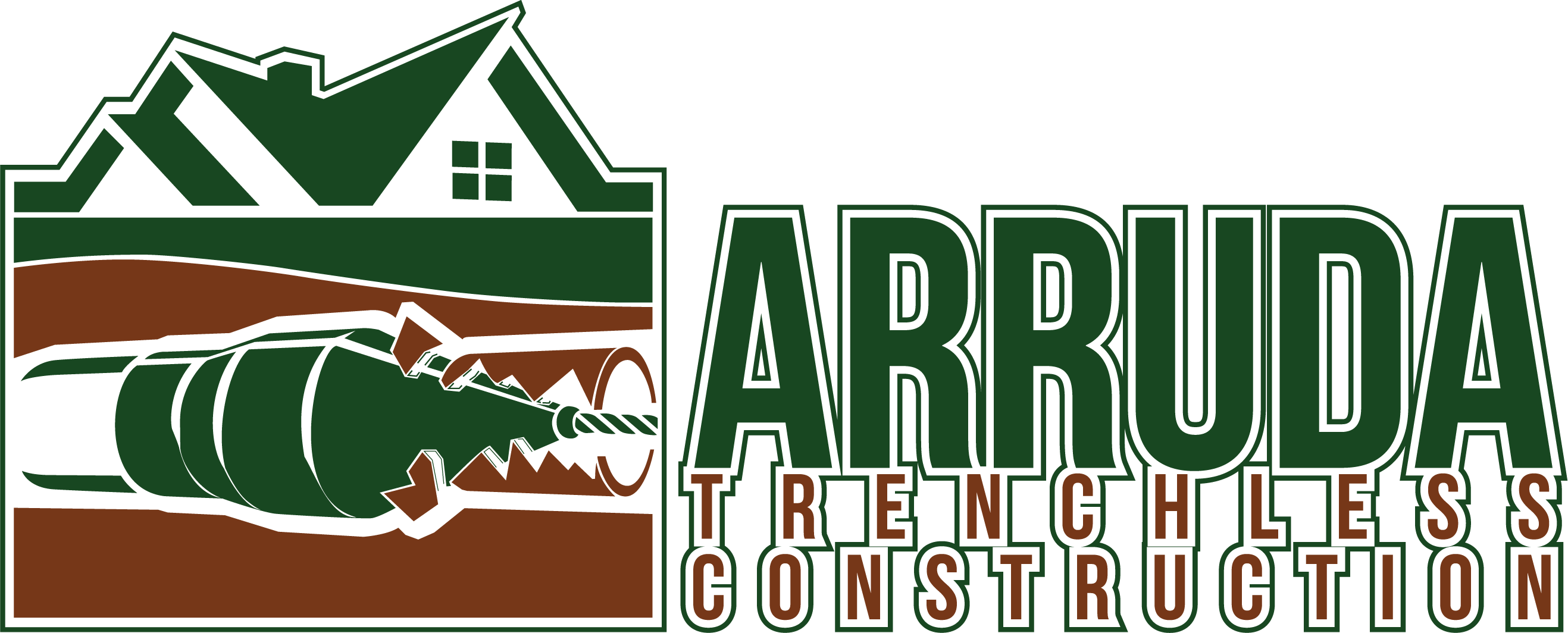 Arruda Trenchless Construction, LLC.  Logo