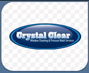 Crystal Clear Window Cleaning And Pressure Washing Service Logo