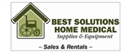 Best Solutions Home Medical Supplies & Equipment Logo