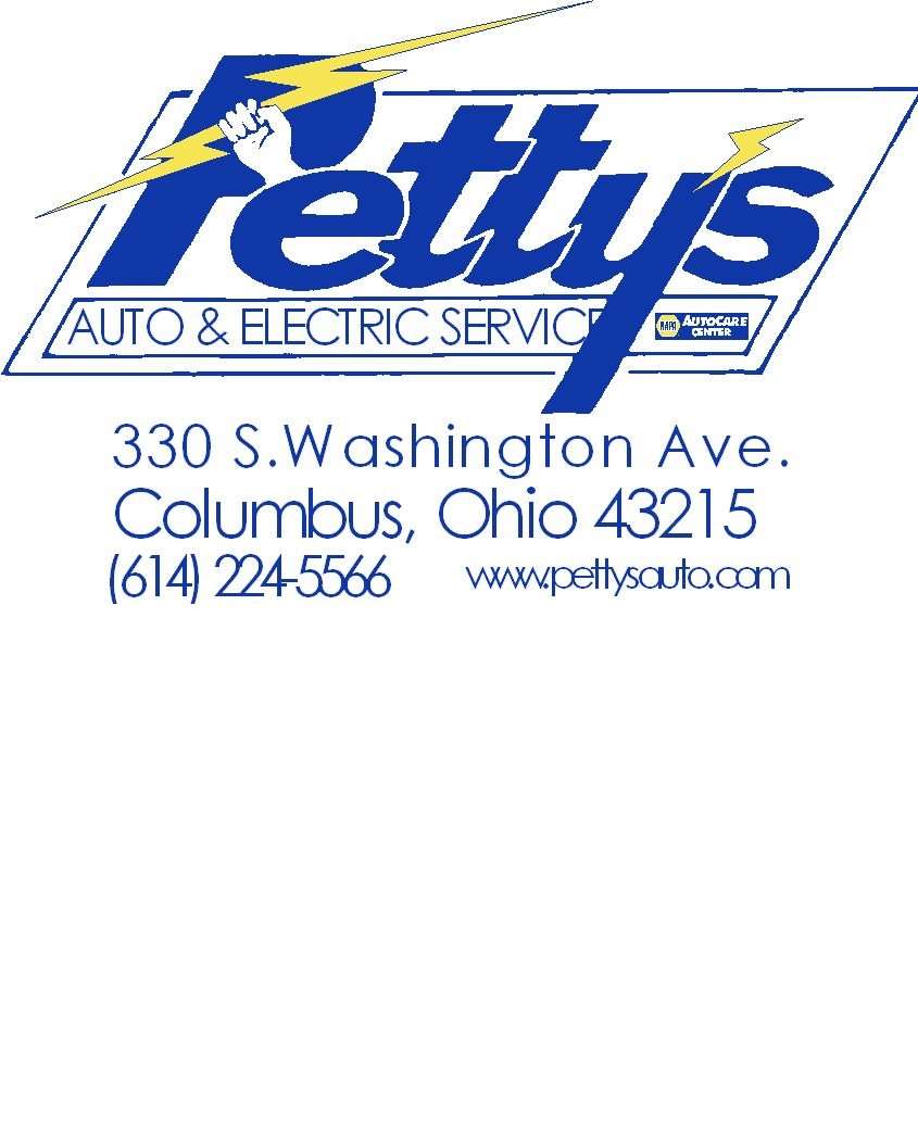 Petty's Auto Electric Service Logo