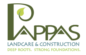 Pappas Landcare and Construction Logo