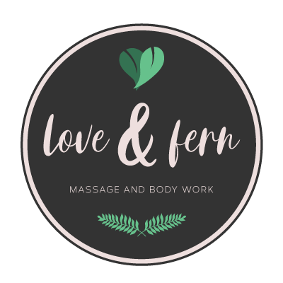 Love and Fern Massage and Bodywork Logo