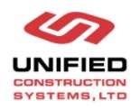 Unified Construction Systems, LTD Logo