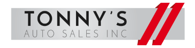 Tonny's Auto Sales	 Logo