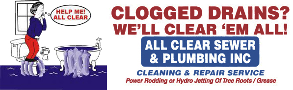 All Clear Sewer, Drainage and Plumbing Logo