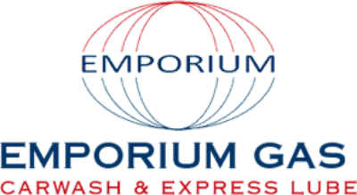 Emporium Gas and Car Wash Logo