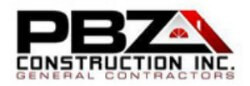 PBZ Construction, Inc. Logo