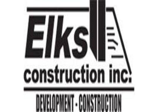 A. Elks Construction, Inc. Logo