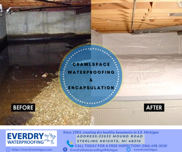 EverDry Waterproofing of Southeastern Mich. Logo