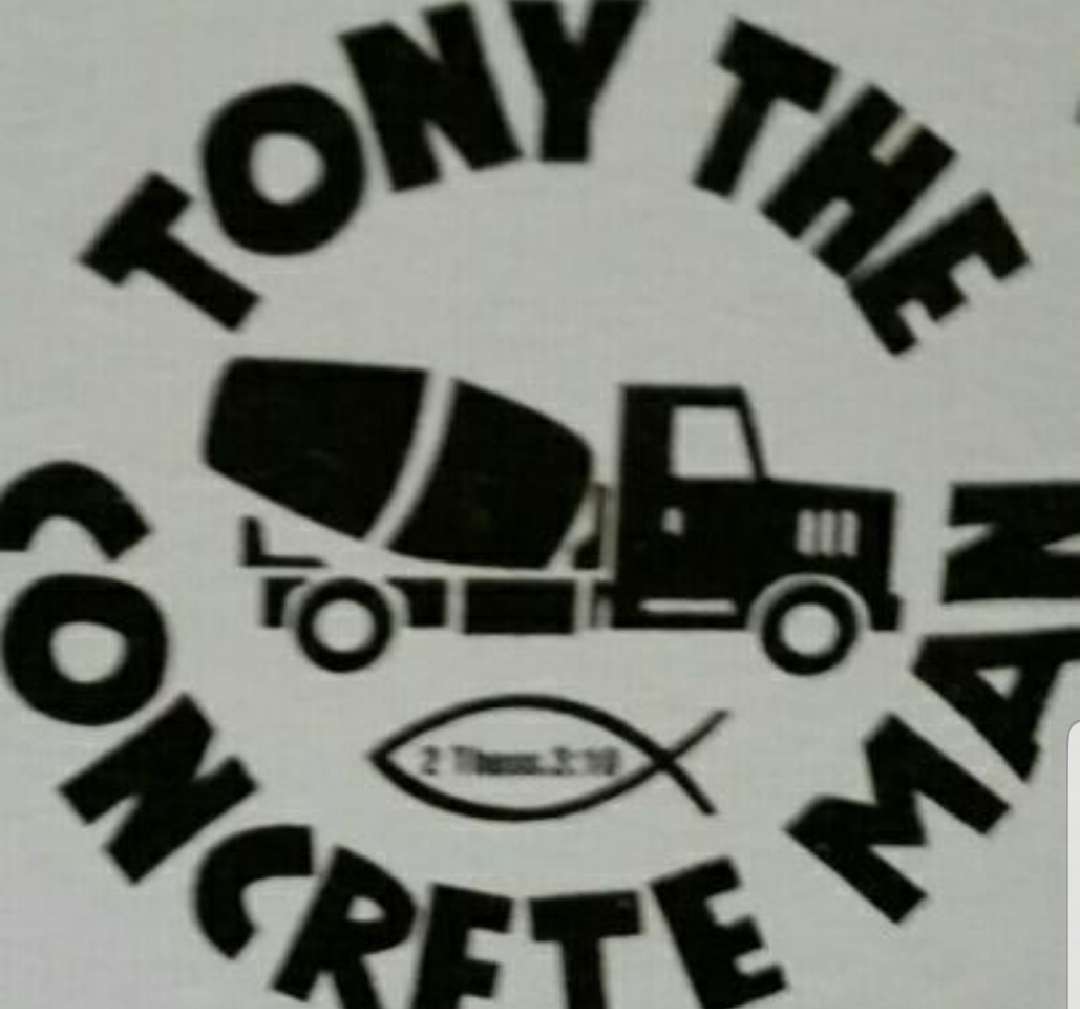 Tony The Concrete Man Logo