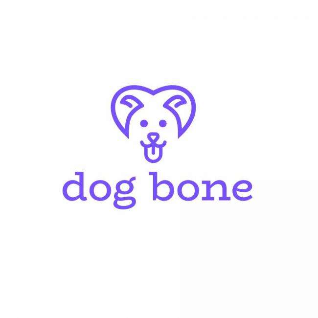 Dog Bone Pet Sitting and Dog Walking Logo