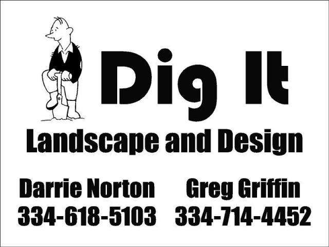 Dig It Landscaping and Irrigation Logo