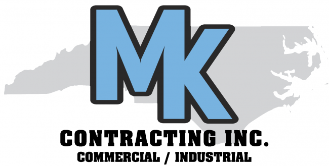 M K Contracting, Inc. Logo