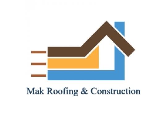 MAK Roofing & Construction Logo