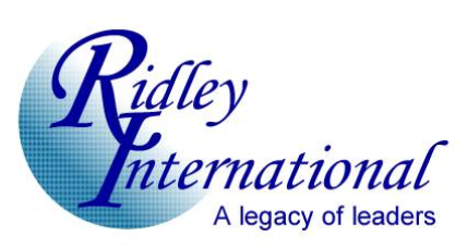 Ridley International, Inc. Logo