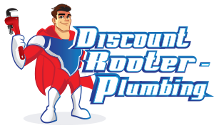 Discount Plumbing and Drain Cleaning  Logo