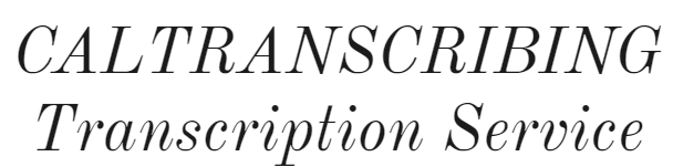 Cal Transcribing Logo