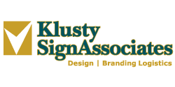 Klusty Sign Associates, Inc. Logo