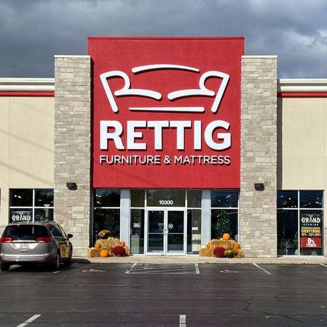 Rettig Furniture & Mattress Logo