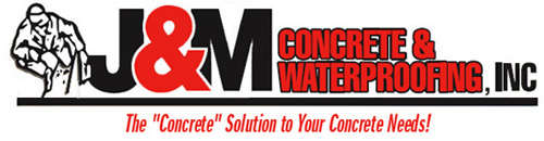 J & M Concrete & Waterproofing, Inc. Logo