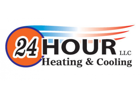 24 Hour Heating & Cooling Logo